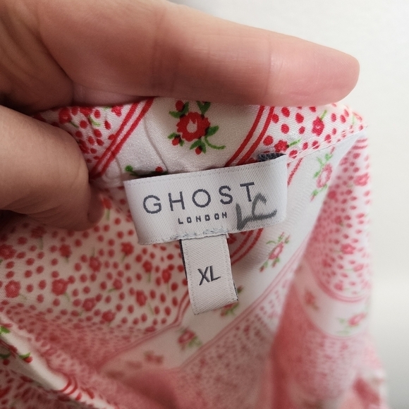 Ghost London Rise Floral Skirt XL - Picture 4 of 6